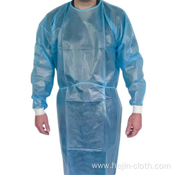 ISO9001 SGS FDAcertificate PE isolation gown